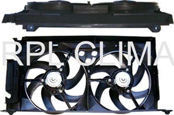 RPLQuality APELCI0012 - Fan, radiator autospares.lv