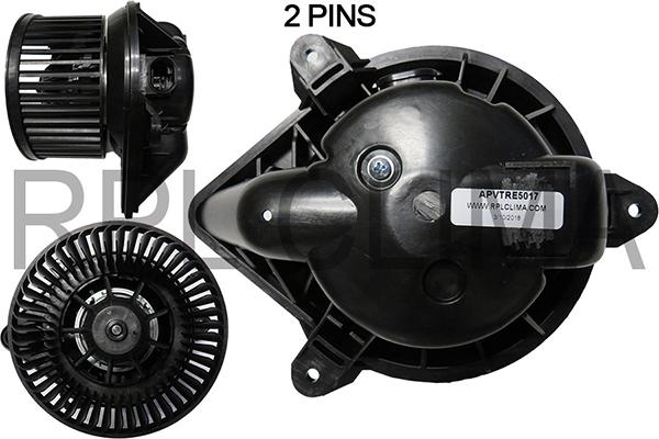 RPLQuality APVTRE5017 - Electric Motor, interior blower autospares.lv