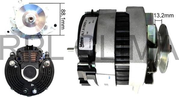 RPLQuality FTALCR004 - Alternator autospares.lv