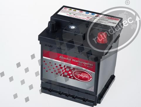 RUTEC RNU040RHN - Starter Battery autospares.lv