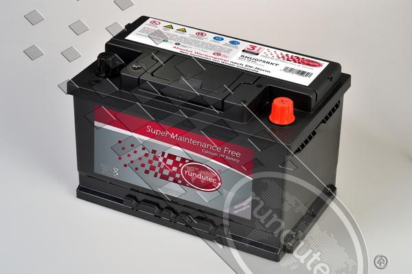 RUTEC RNU075RKT - Starter Battery autospares.lv