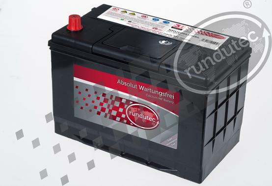 RUTEC RNU100LCNBL - Starter Battery autospares.lv