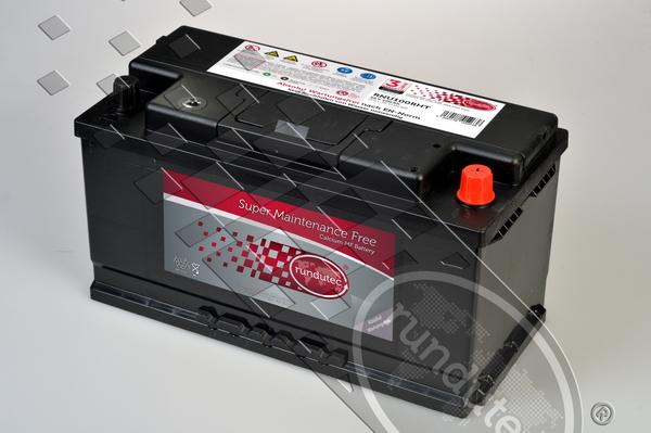 RUTEC RNU100RHT - Starter Battery autospares.lv