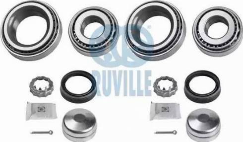 Ruville 5450D - Wheel hub, bearing Kit autospares.lv