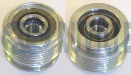 Ruville 541945 - Pulley, alternator, freewheel clutch autospares.lv