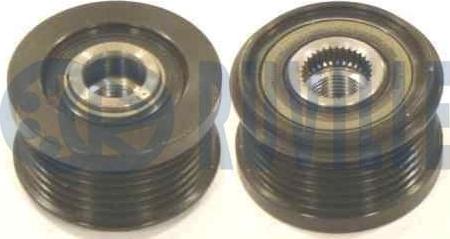 Ruville 541782 - Pulley, alternator, freewheel clutch autospares.lv