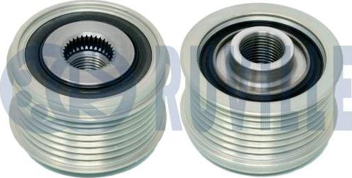 Ruville 542890 - Pulley, alternator, freewheel clutch autospares.lv