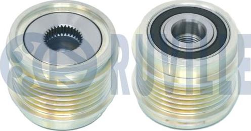 Ruville 542893 - Pulley, alternator, freewheel clutch autospares.lv