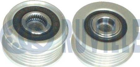 Ruville 542339 - Pulley, alternator, freewheel clutch autospares.lv