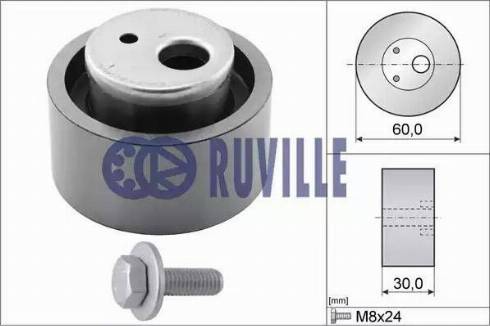Ruville 55997 - Tensioner Pulley, timing belt autospares.lv
