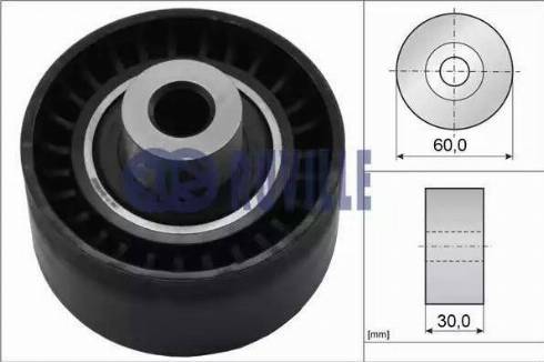 Ruville 55969 - Deflection / Guide Pulley, timing belt autospares.lv