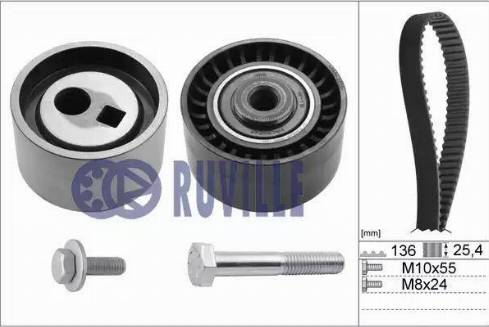 Ruville 5590170 - Timing Belt Set autospares.lv