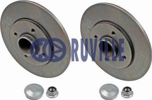 Ruville 5593BD - Brake Disc autospares.lv