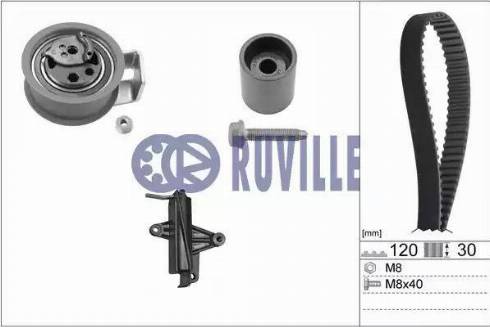 Ruville 5549473 - Timing Belt Set autospares.lv