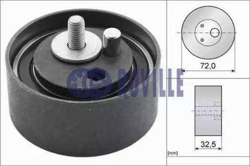 Ruville 55490 - Tensioner Pulley, timing belt autospares.lv