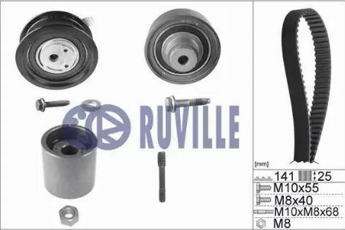 Ruville 5549173 - Timing Belt Set autospares.lv