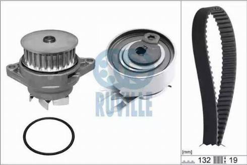 Ruville 55427701 - Water Pump & Timing Belt Set autospares.lv