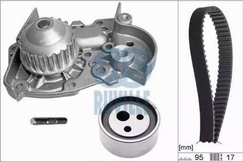 Ruville 55500702 - Water Pump & Timing Belt Set autospares.lv