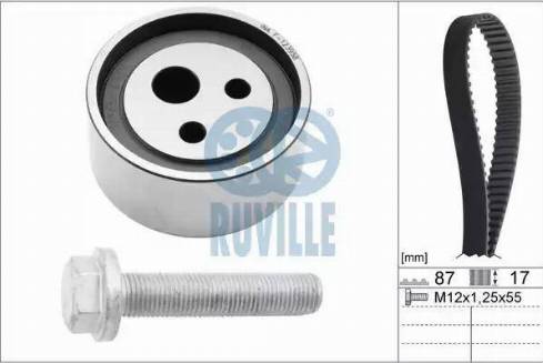 Ruville 5550071 - Timing Belt Set autospares.lv