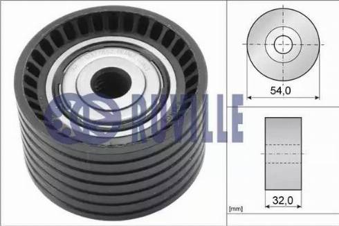 Ruville 55640 - Deflection / Guide Pulley, timing belt autospares.lv