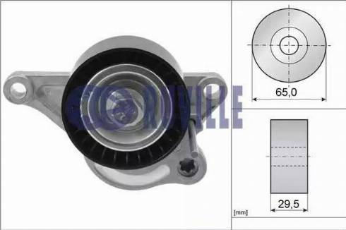 Ruville 55620 - Belt Tensioner, v-ribbed belt autospares.lv