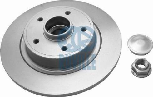 Ruville 5504B - Brake Disc autospares.lv