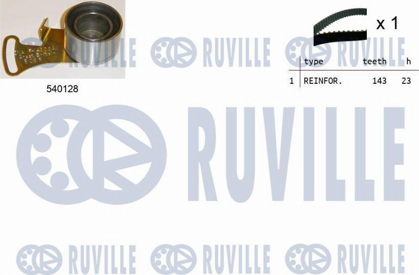 Ruville 550147 - Timing Belt Set autospares.lv