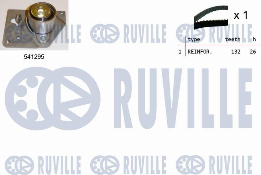Ruville 550113 - Timing Belt Set autospares.lv