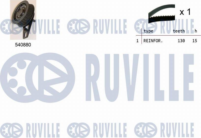 Ruville 550309 - Timing Belt Set autospares.lv