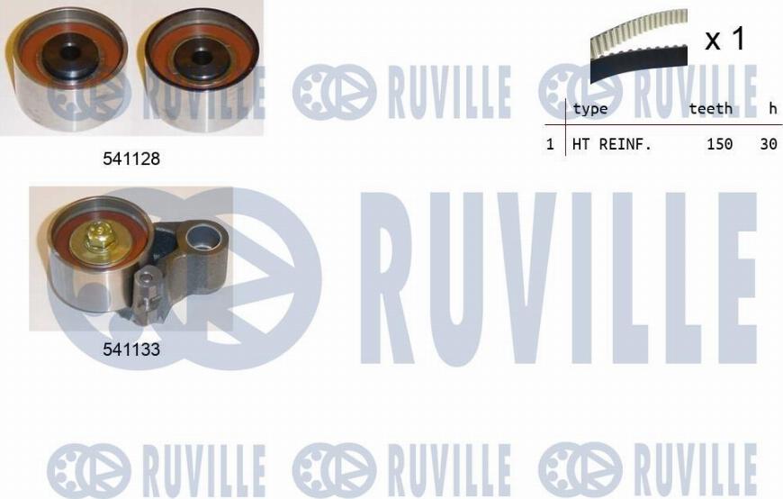 Ruville 550290 - Timing Belt Set autospares.lv