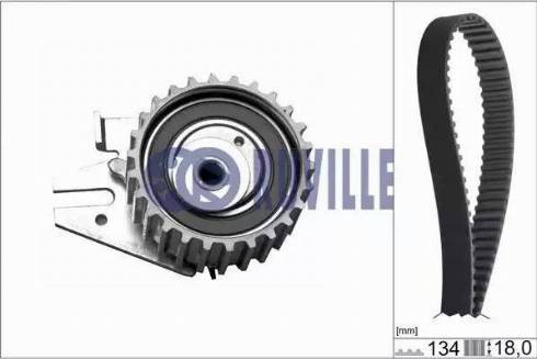 Ruville 5583170 - Timing Belt Set autospares.lv