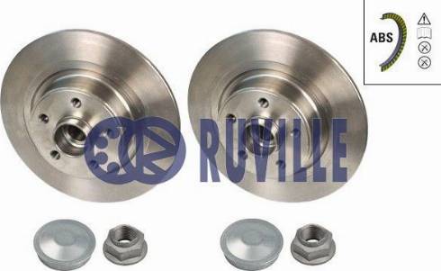 Ruville 5583BD - Brake Disc autospares.lv