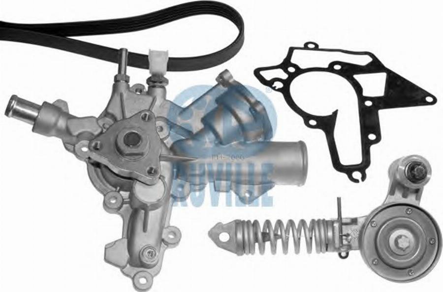 Ruville 55345802 - Water Pump autospares.lv