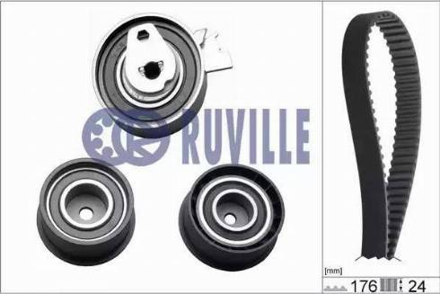 Ruville 5530672 - Timing Belt Set autospares.lv