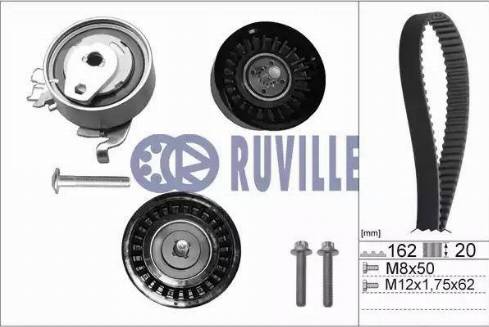 Ruville 5532772 - Timing Belt Set autospares.lv