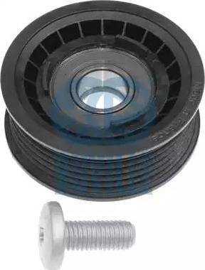 Ruville 55258 - Pulley, v-ribbed belt autospares.lv