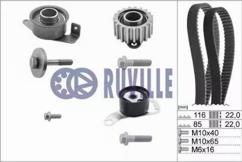 Ruville 5521471 - Timing Belt Set autospares.lv