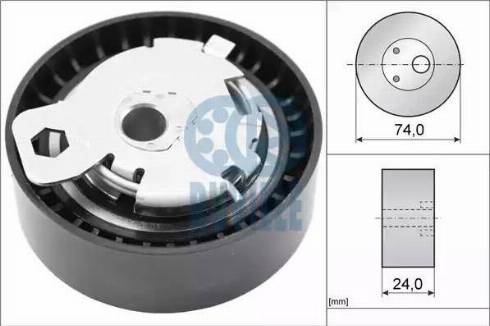 Ruville 55239 - Tensioner Pulley, timing belt autospares.lv