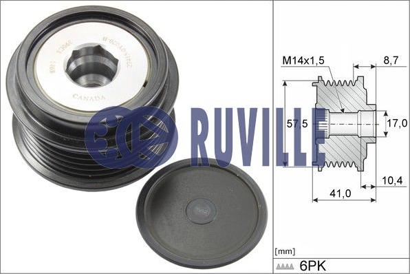 Ruville 56999 - Water Pump autospares.lv