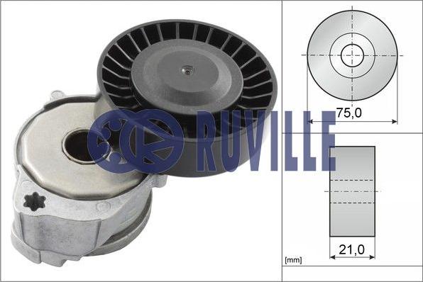 Ruville 56507 - Water Pump autospares.lv