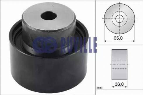 Ruville 56644 - Deflection / Guide Pulley, timing belt autospares.lv