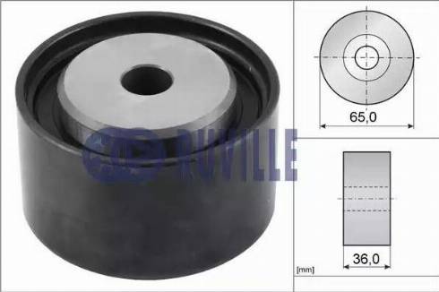 Ruville 56645 - Deflection / Guide Pulley, timing belt autospares.lv
