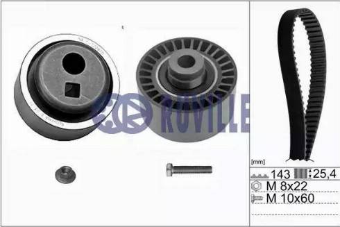 Ruville 5660270 - Timing Belt Set autospares.lv