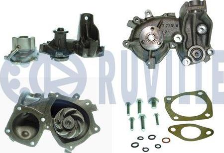 Ruville 56612 - Water Pump autospares.lv