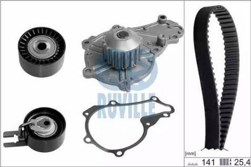 Ruville 56676731 - Water Pump & Timing Belt Set autospares.lv