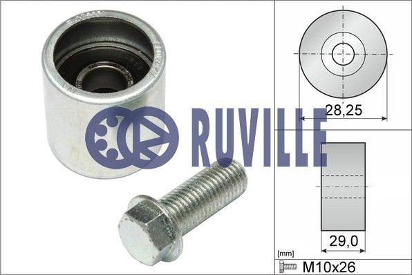Ruville 56383 - Water Pump autospares.lv