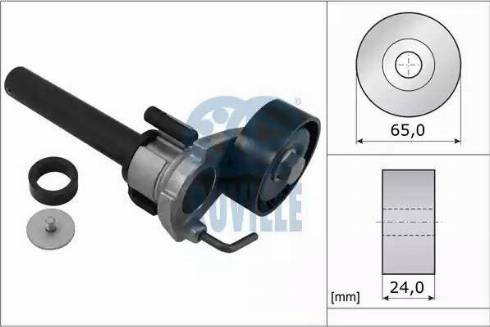 Ruville 56379 - Belt Tensioner, v-ribbed belt autospares.lv