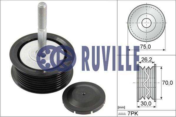 Ruville 56726 - Water Pump autospares.lv