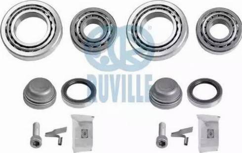 Ruville 5105SD - Wheel hub, bearing Kit autospares.lv