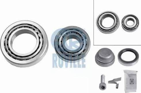 Ruville 5105S - Wheel hub, bearing Kit autospares.lv